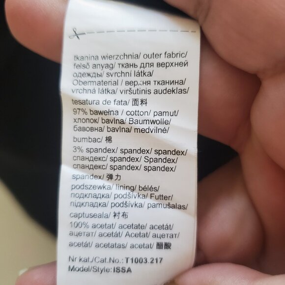 Tatum Women's A-Line Skirt 38 Black Pleated Preppy Classic Academia Modest - Picture 11 of 11